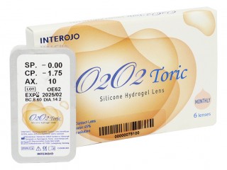 Контактные линзы O2O2 Toric - linza.ua